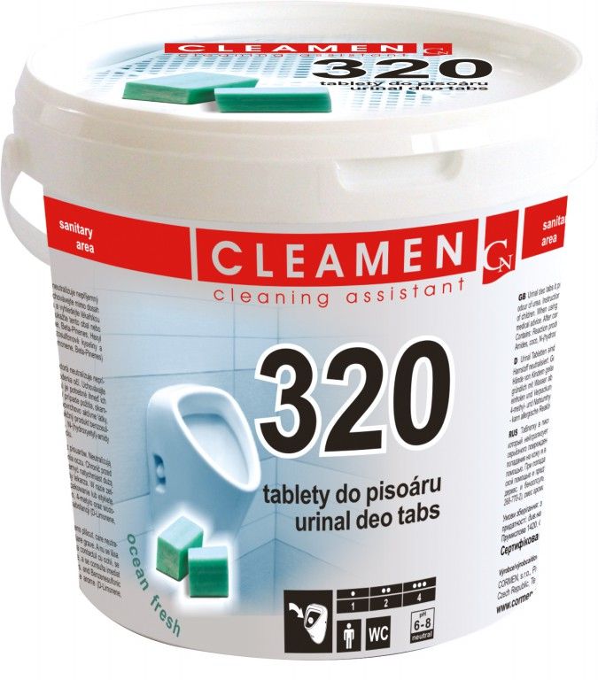 CLEAMEN 320 deo tablety do pisoáru