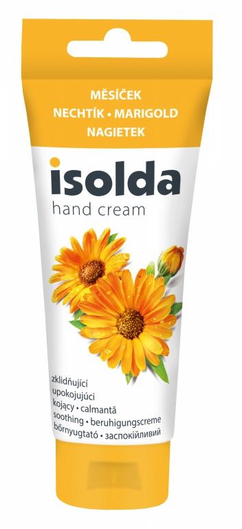 Isolda Měsíček - zklidňující krém s lněným olejem