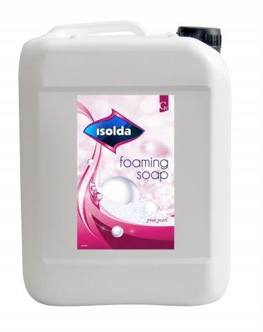 ISOLDA pěnové mýdlo růžové